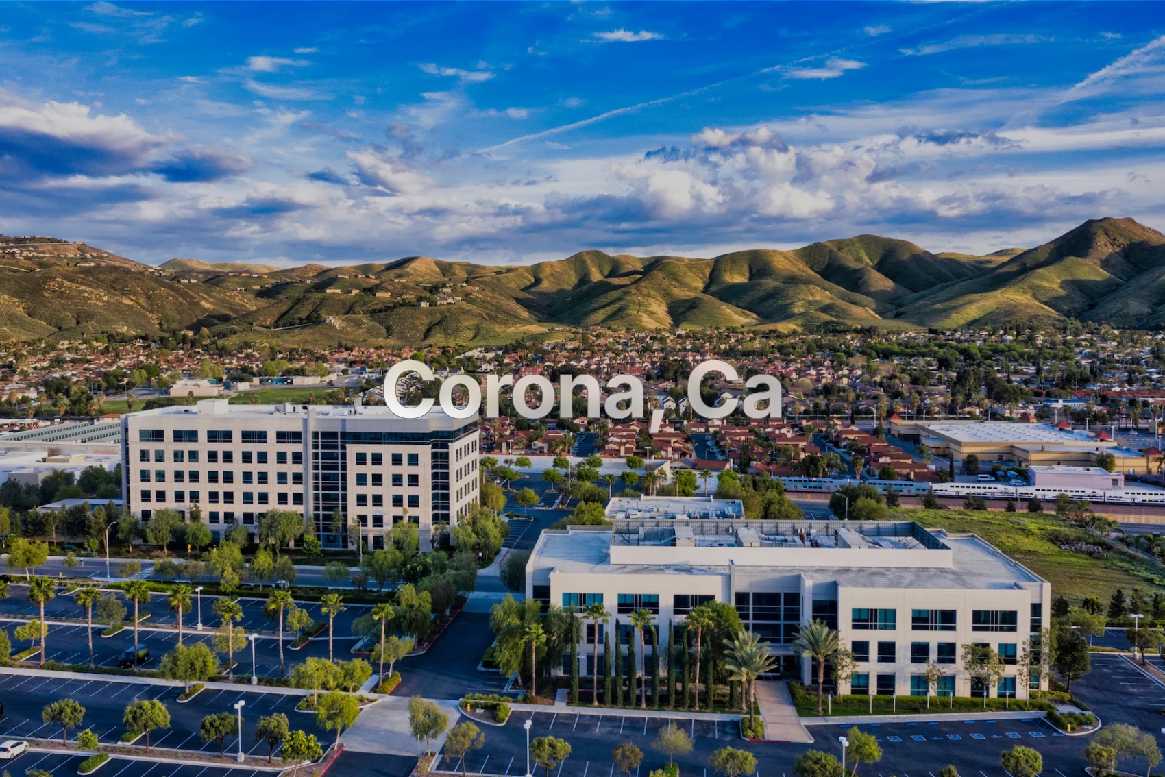 Image of the city of Corona, Ca
