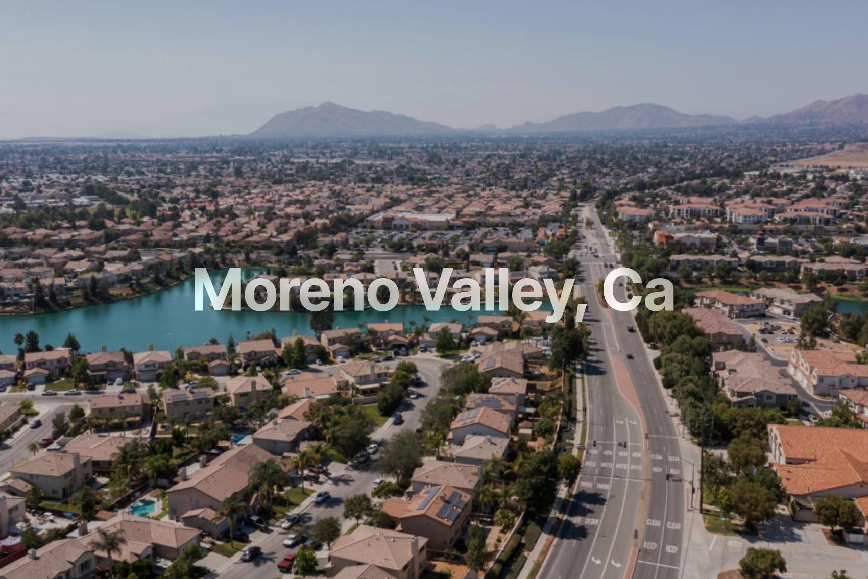 Image of the city of Moreno Valley, Ca