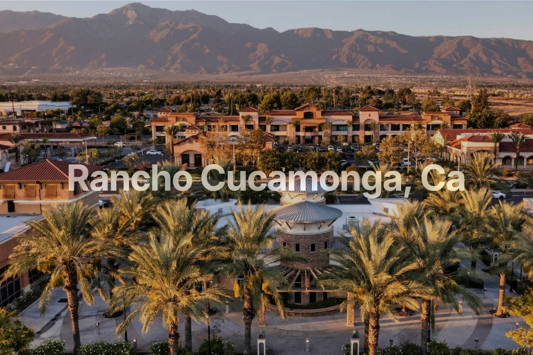 Image of the city of Rancho Cucamonga, Ca